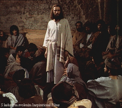Ježíš vyuèuje své uèedníky